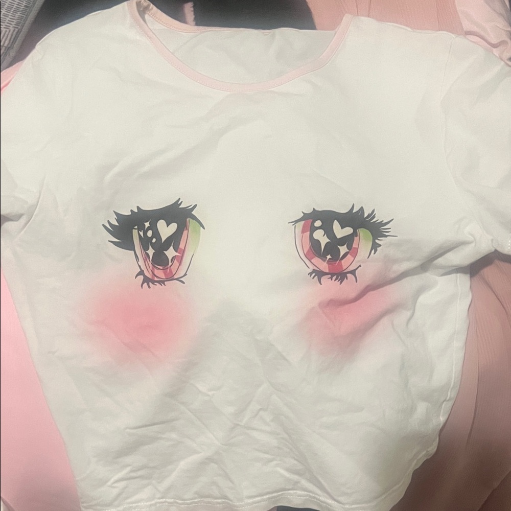 No Dress Anime Crop top